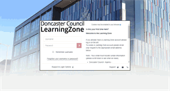 Desktop Screenshot of doncaster.learningpool.com